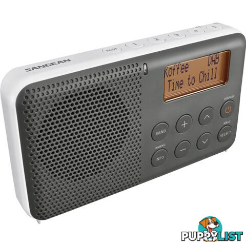 DPR64 DAB+ / FM-RDS / TRAVEL RADIO RECHARGEABLE COMPACT PORTABLE