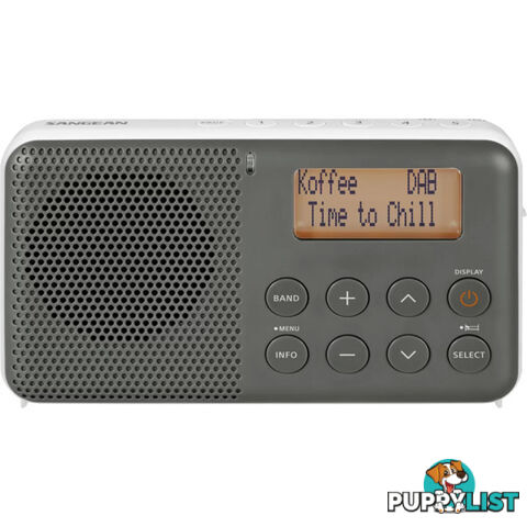 DPR64 DAB+ / FM-RDS / TRAVEL RADIO RECHARGEABLE COMPACT PORTABLE