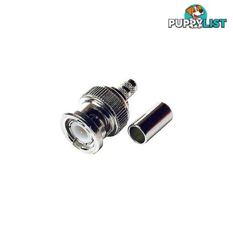 PG1070 BNC CRIMP PLUG TO SUIT RG6 RG6QUAD