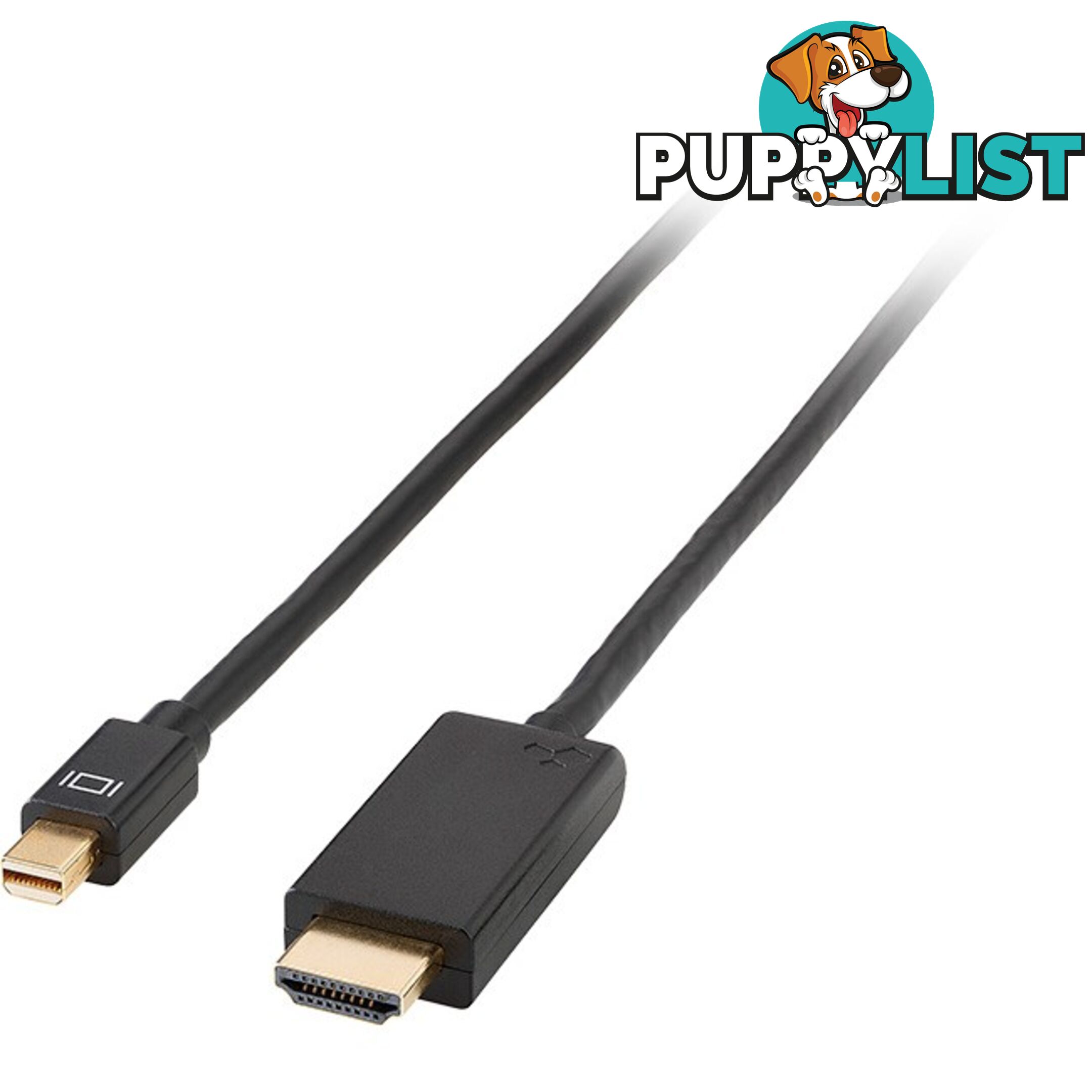 LC6154 MINI DISPLAYPORT TO HDMI - 3M PLUG TO PLUG