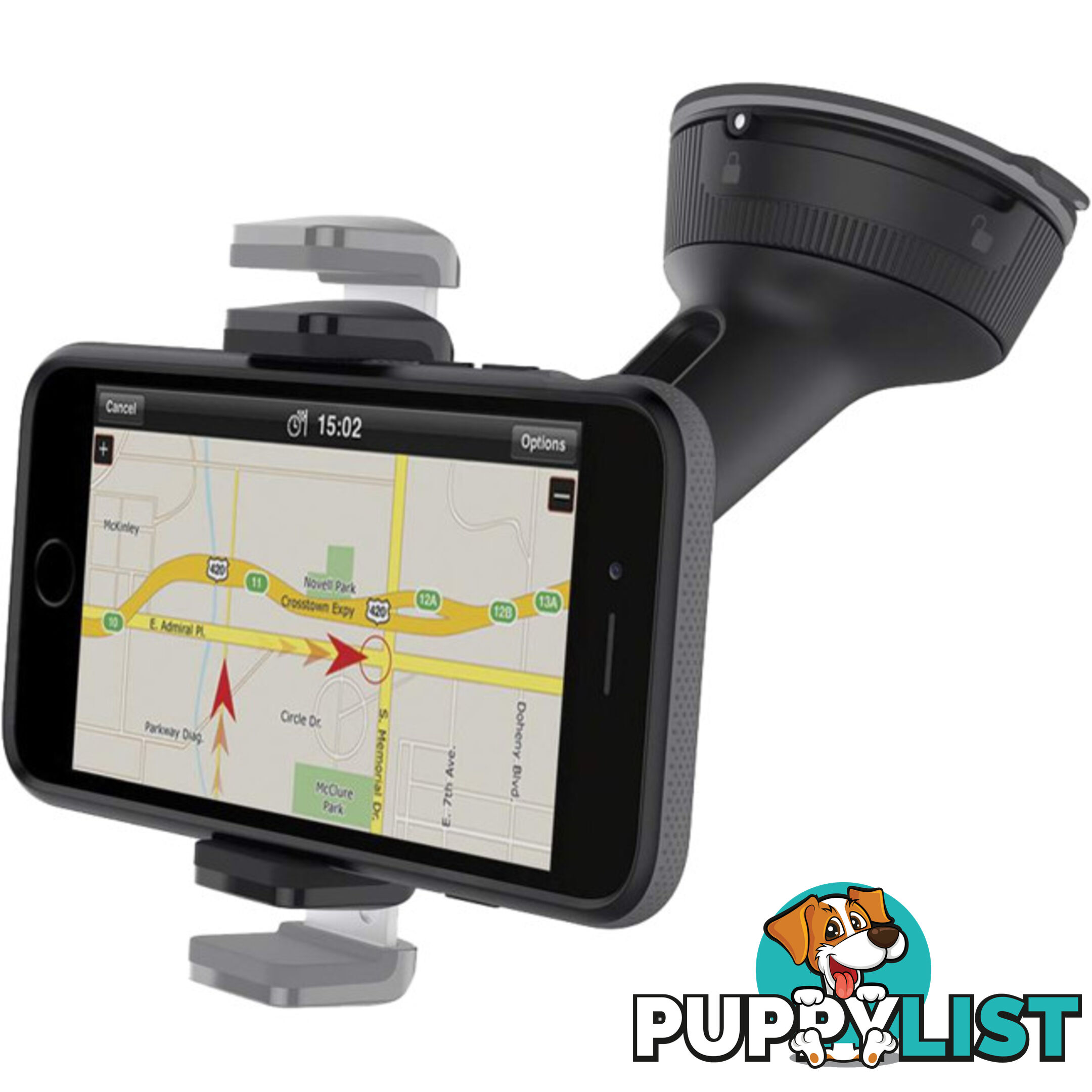 CUMBK UNIVERSAL CAR MOUNT BLACK