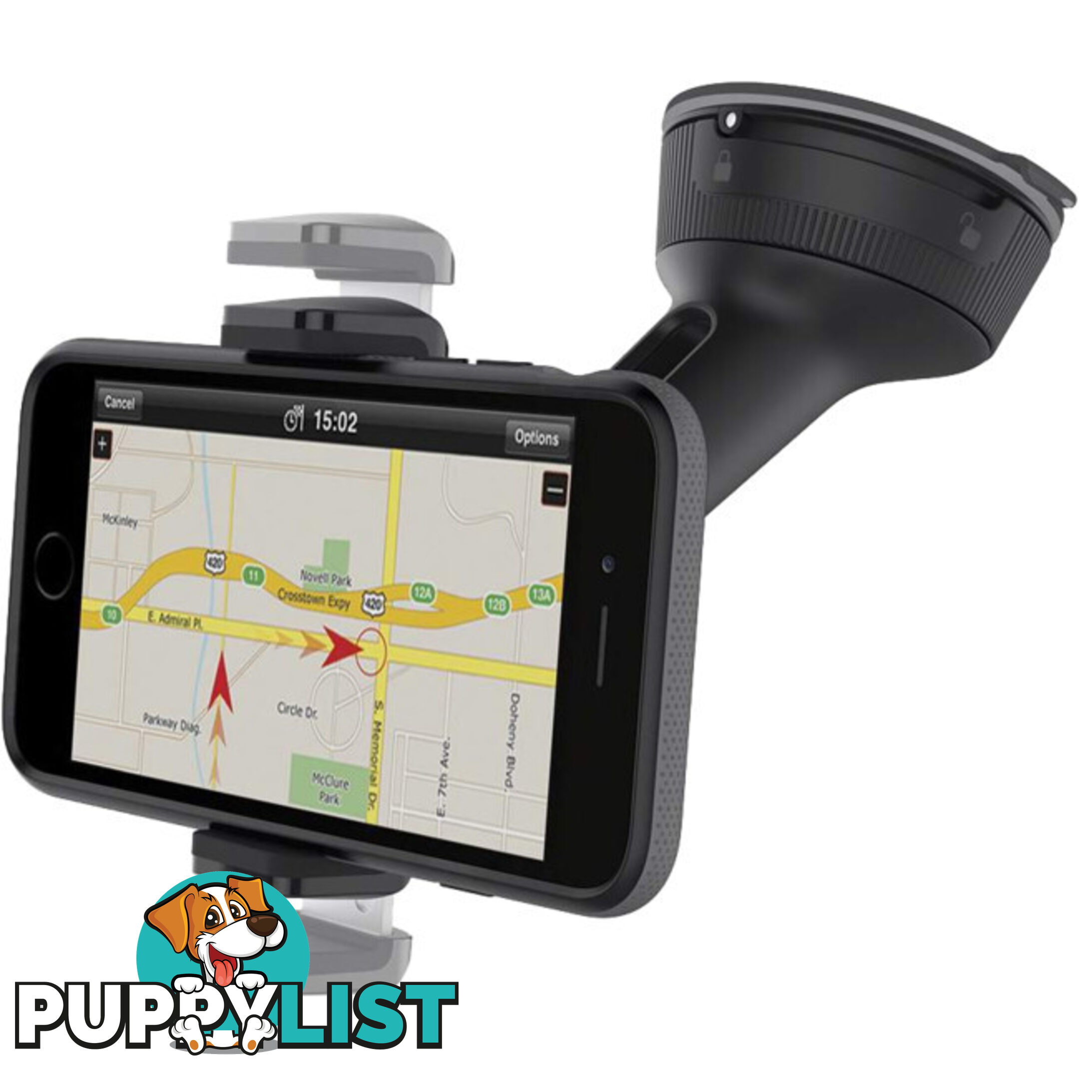 CUMBK UNIVERSAL CAR MOUNT BLACK