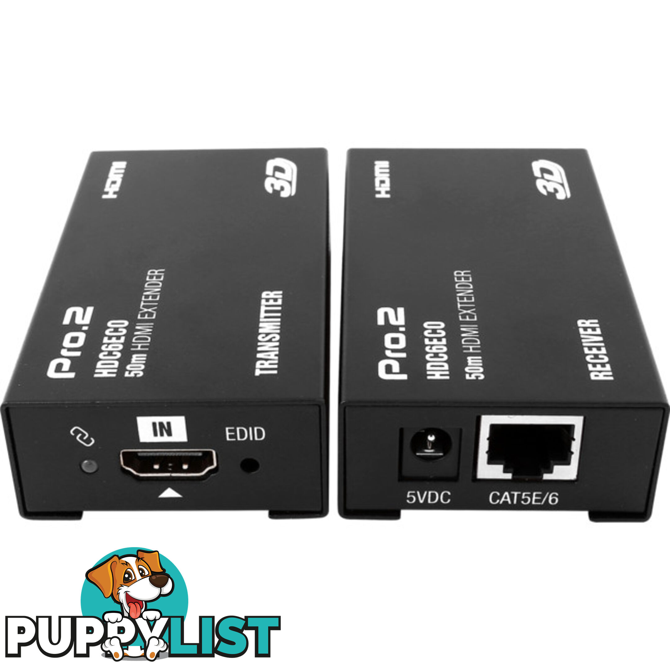 HDC6ECO HDMI OVER SINGLE CAT6 EXTENDER FTP CAT5E CAT6 UPTO 50M