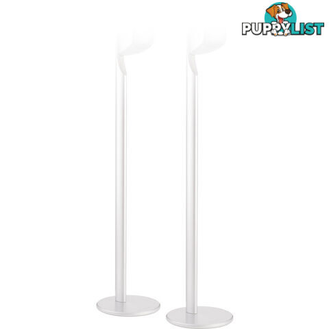 M1-STANDW FLOOR STANDS SUIT M1 SPEAKERS WHITE B&W