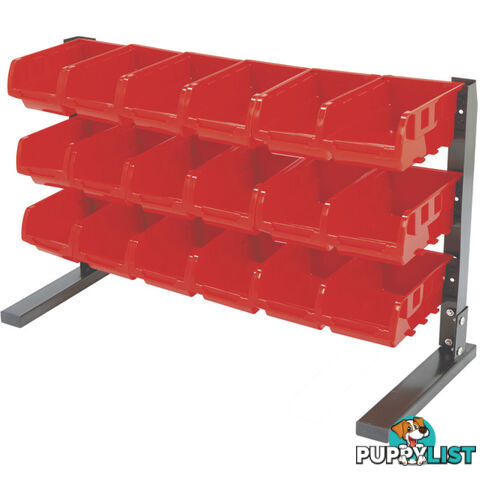 ST1008 18 BIN STORAGE RACK