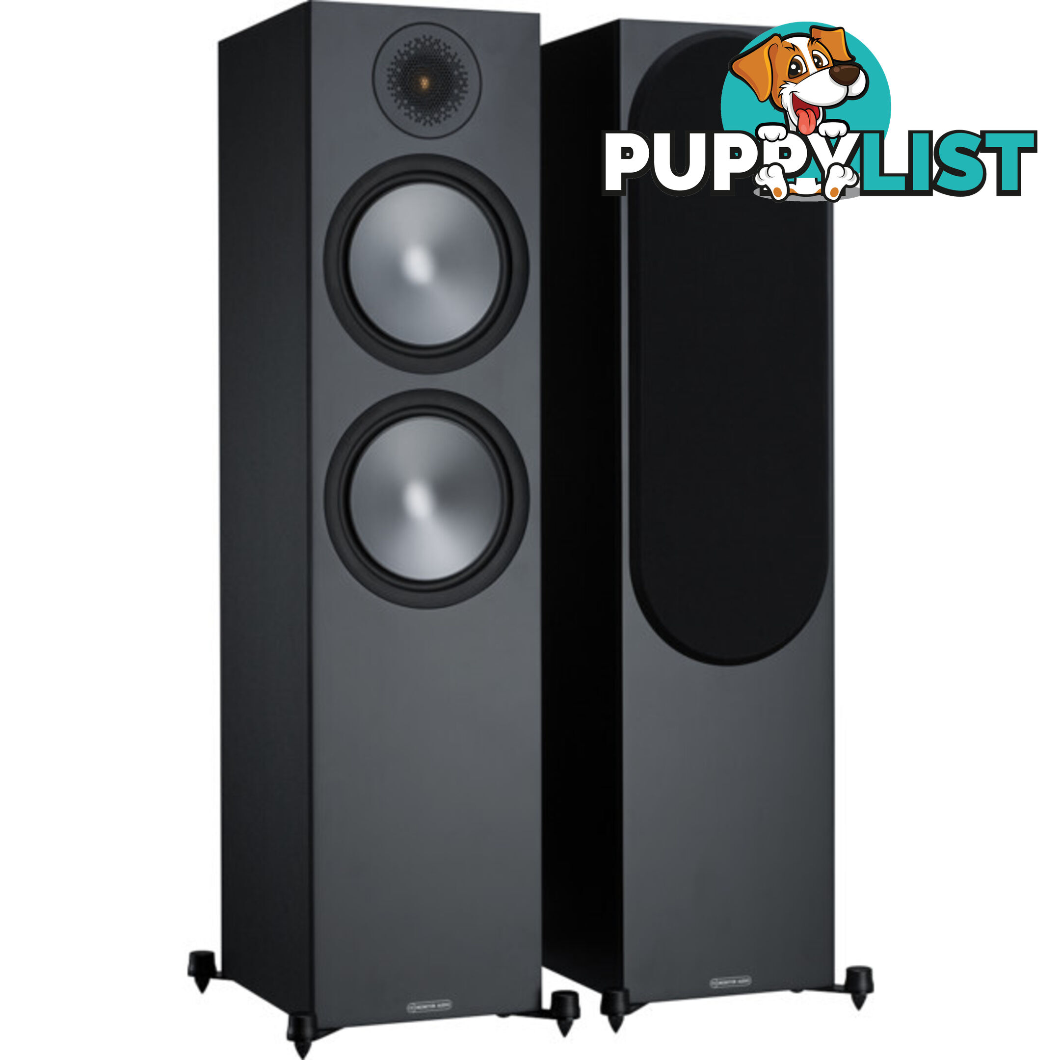 BRONZE500-BLK BLACK BRONZE 500 FLOORSTANDING SPEAKER