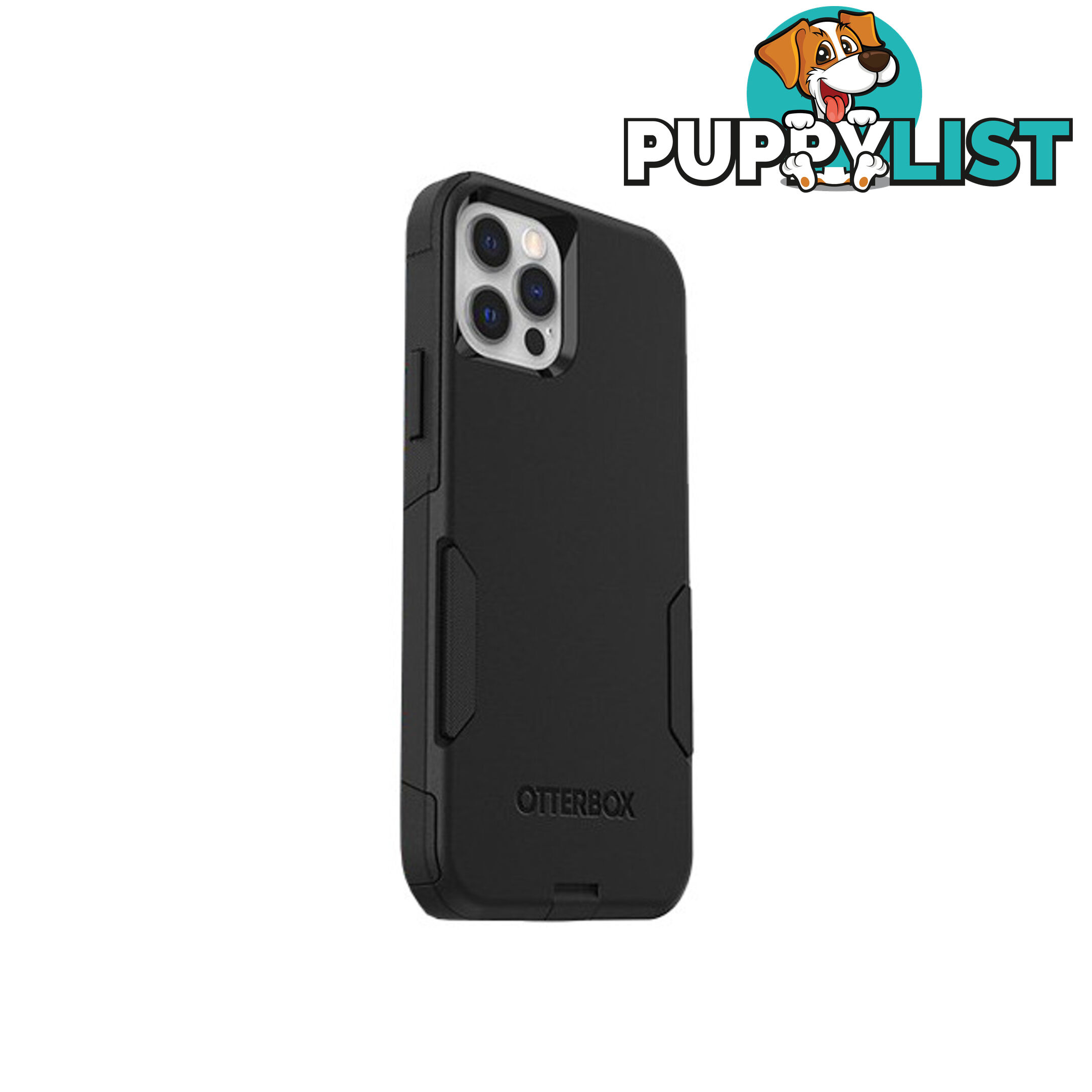 IPH12PMCB IPHONE 12 PRO MAX CASE BLACK COMMUTER SERIES