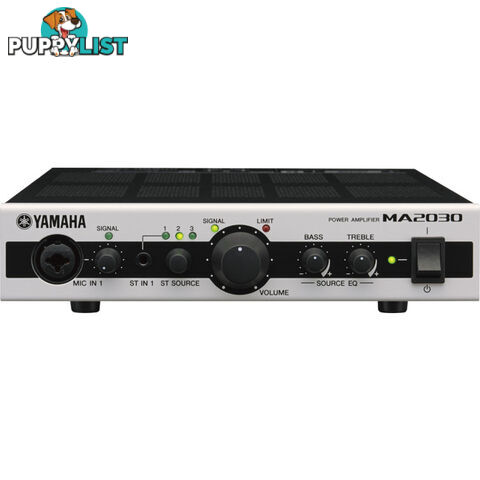 MA2030A 60W CLASS-D MIXER AMPLIFIER 1X 60W/2X 30W 2 MIC, 3 STEREO