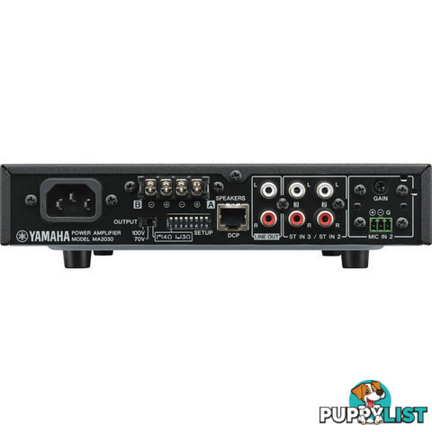 MA2030A 60W CLASS-D MIXER AMPLIFIER 1X 60W/2X 30W 2 MIC, 3 STEREO