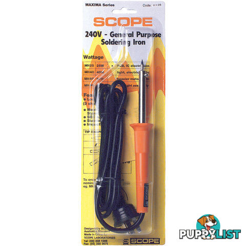 MH25 25W SOLDERING IRON SCOPE