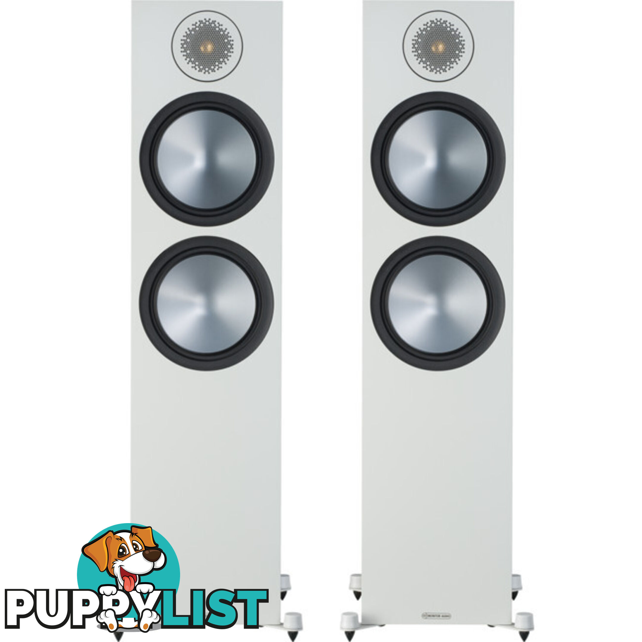 BRONZE500-WH WHITE BRONZE 500 FLOORSTANDING SPEAKER