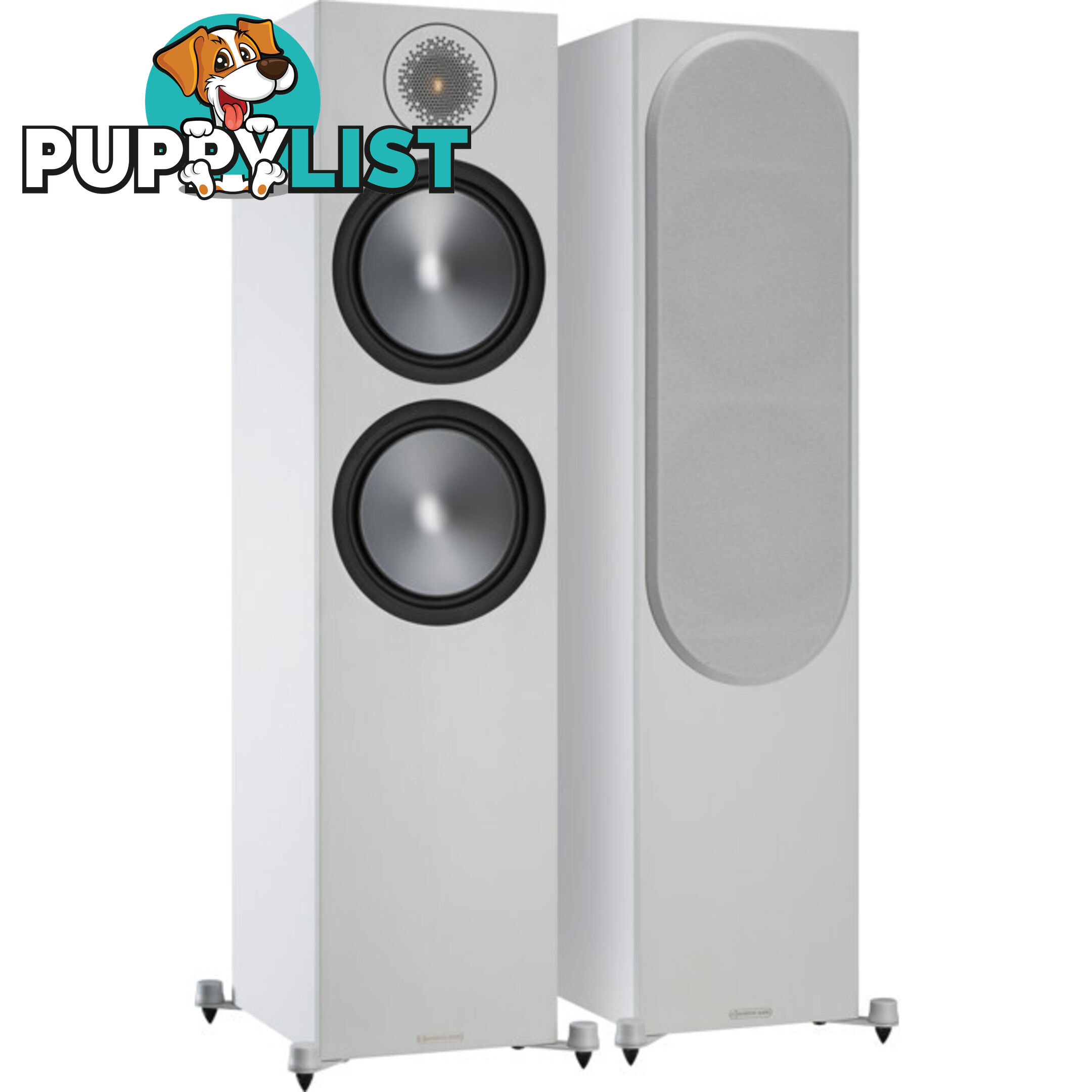 BRONZE500-WH WHITE BRONZE 500 FLOORSTANDING SPEAKER