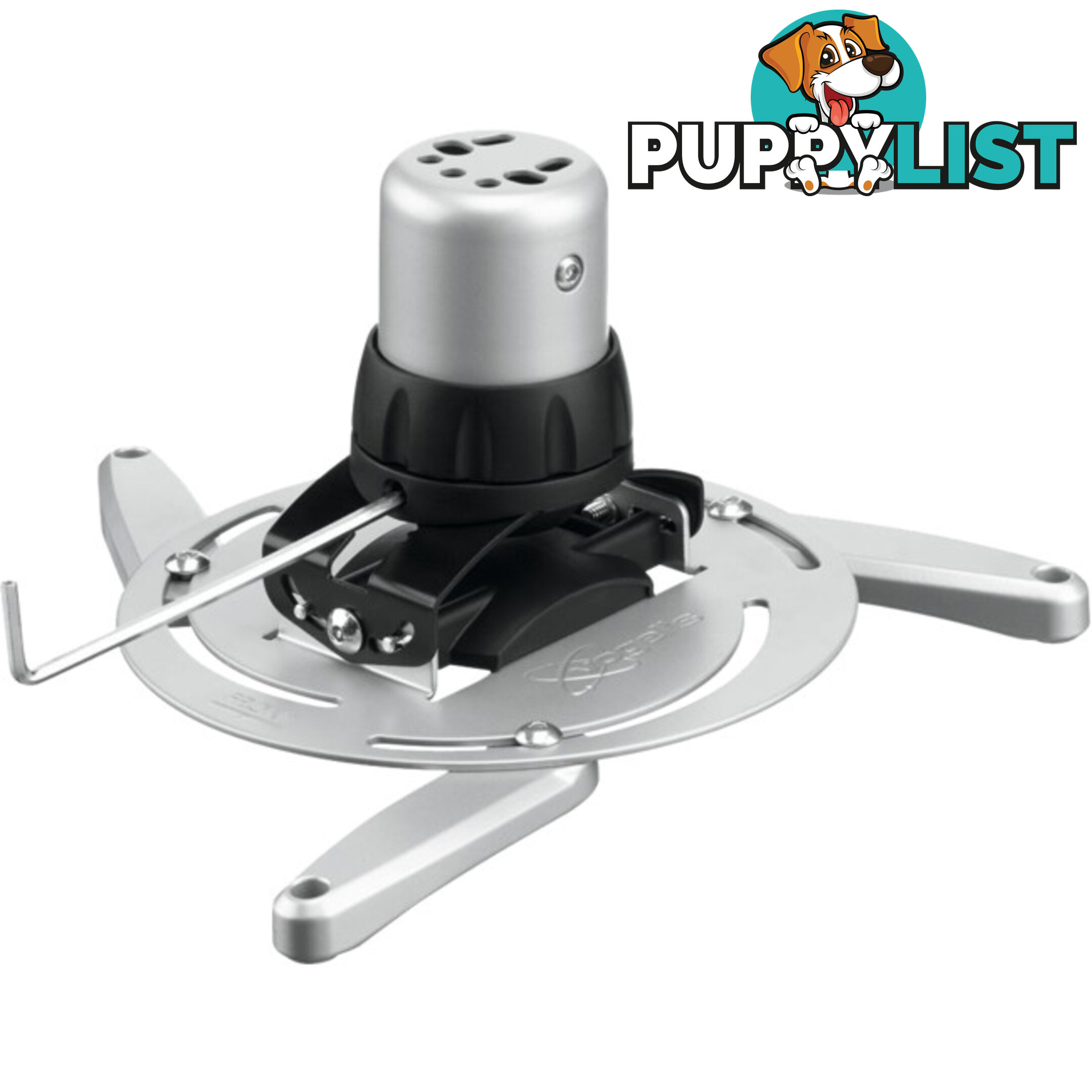 PPC1500S SILVER CEILING PROJECT MOUNT 15KG VOGELS