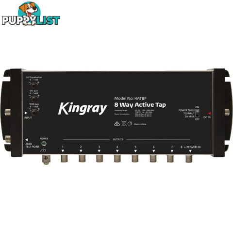 KAT8F 8 PORT ACTIVE TAP 47-2400 MHZ F31011