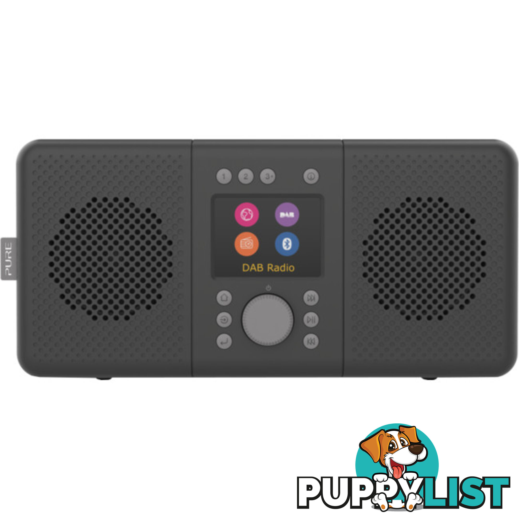 CONNECT+CH STEREO DAB INTERNET RADIO BT ELAN CHARCOAL PORTABLE