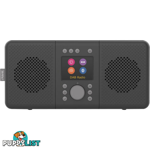 CONNECT+CH STEREO DAB INTERNET RADIO BT ELAN CHARCOAL PORTABLE