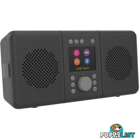 CONNECT+CH STEREO DAB INTERNET RADIO BT ELAN CHARCOAL PORTABLE