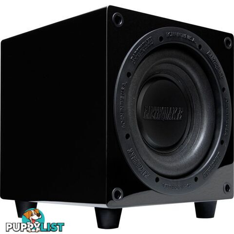 MINIMEFF8-V2 8" POWERED SUBWOOFER 320W W/ SLAPS FRONT FIRING BLACK