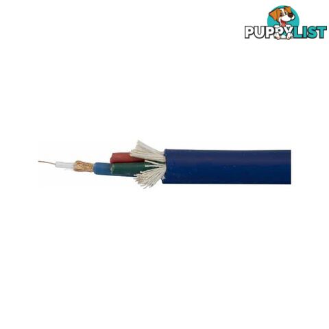 PRORGB-1MT PREMIUM COMPONENT CABLE - 1M 3 CORE RGB - PER METRE