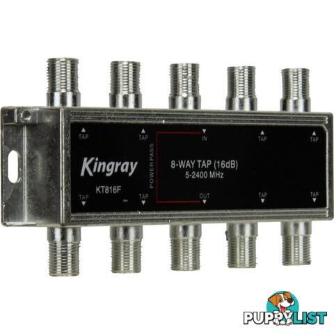 KT816F 8 WAY 16DB TAP 5-2400MHZ POWER PASS FOX APP. F30969