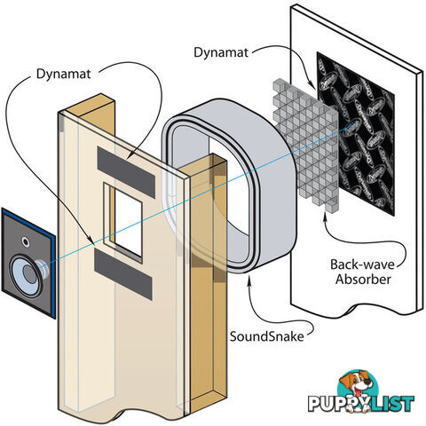 ENWALL ENCLOSURE SYSTEM KIT IN WALL SPEAKERS