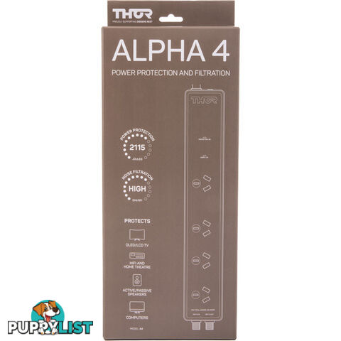 A4 ALPHA 4 OUTLET POWER FILTER THOR