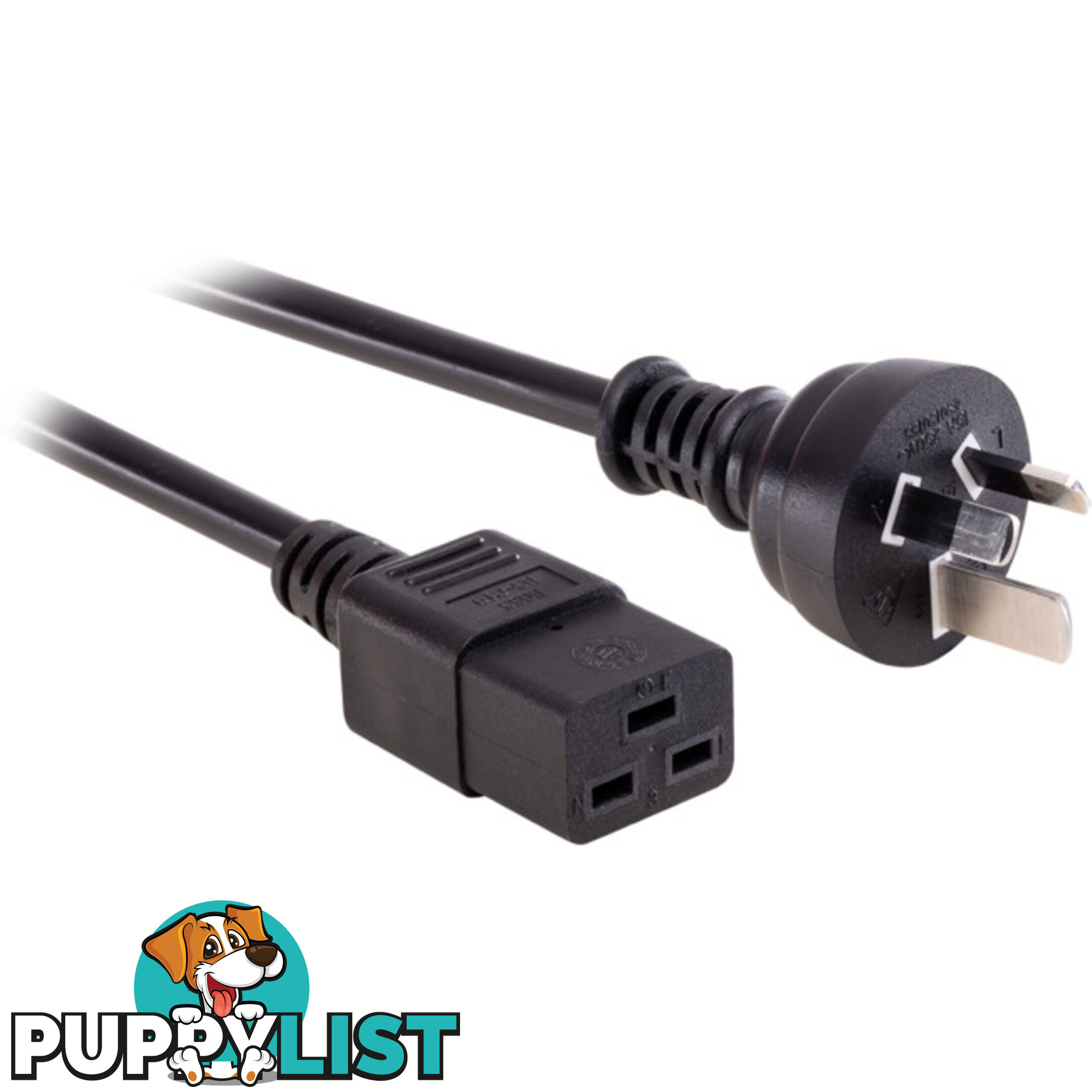 K19-5MB15A 5M 15AMP IEC-C19 POWER LEAD RACK MOUNT POWER CORD