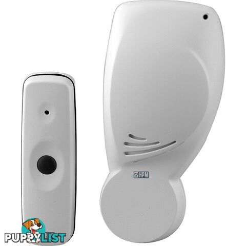 D641/PI 30M 240V WIRELESS DOOR CHIME WEATHER PROOF BELL PRESS HPM