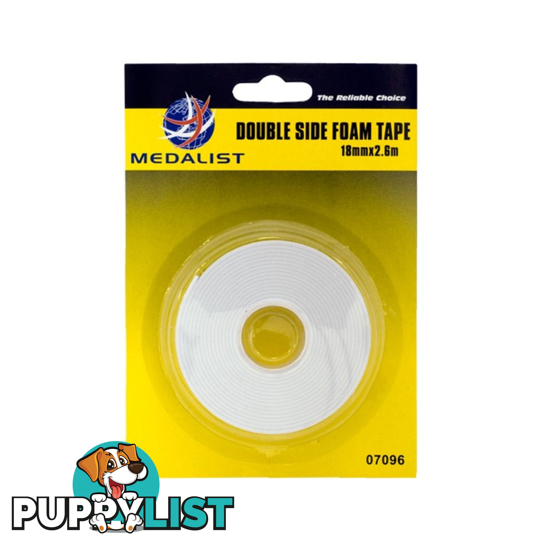 07096 DOUBLE SIDED FOAM TAPE ADHESIVE FOAM MOUNTING TAPE