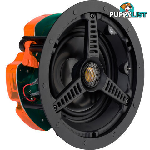 C165 6.5" 2-WAY IN-CEILING SPEAKER MMP11 BASS -C-CAM TWEETER