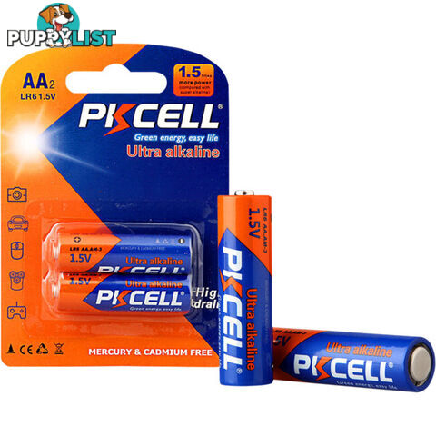 PKAL2PAA 1.5V ULTRA ALKALINE AA BATTERY 2PK LR6 ULTRA DIGITAL