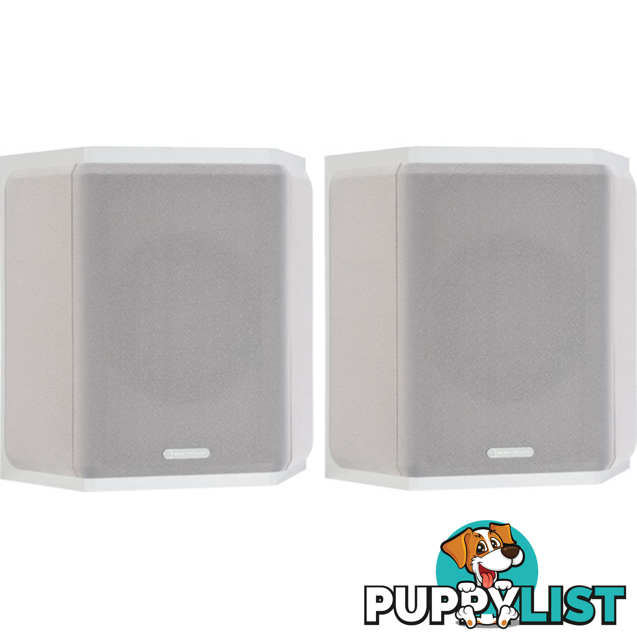 BRONZEFX-WHT SURROUND SPEAKERS WHITE