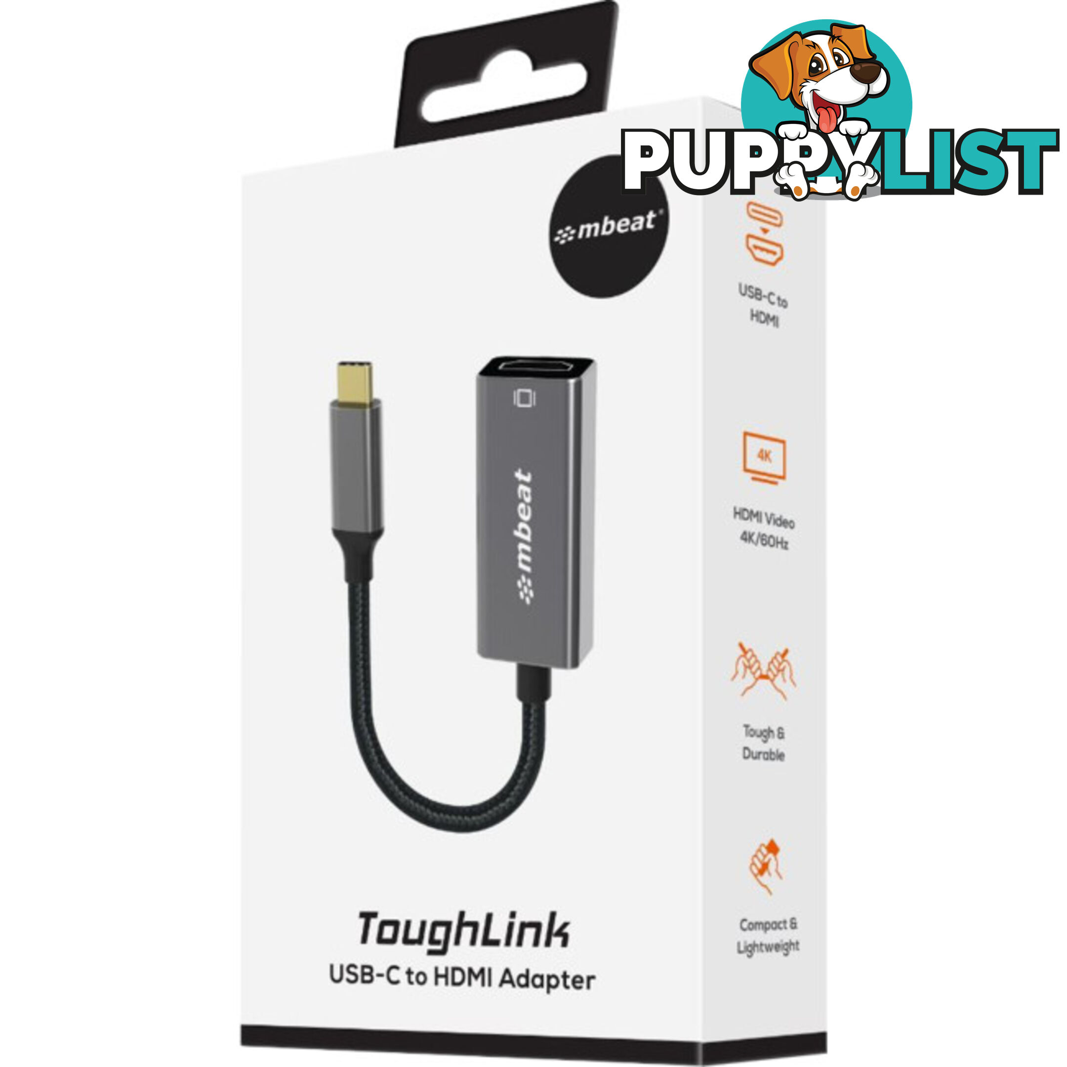 LC7974 USB-C TO HDMI ADAPTER 4K TOUGHLINK