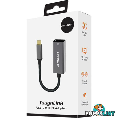 LC7974 USB-C TO HDMI ADAPTER 4K TOUGHLINK