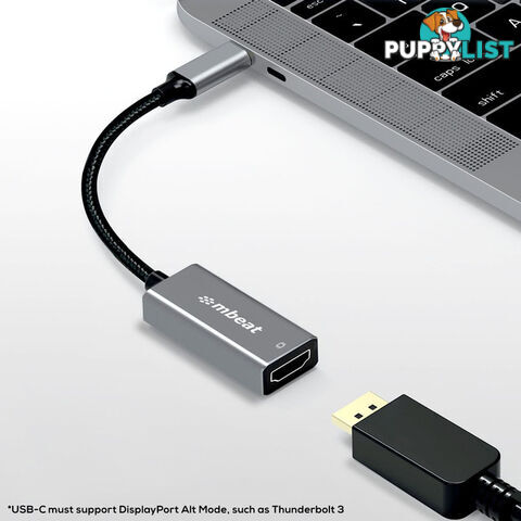 LC7974 USB-C TO HDMI ADAPTER 4K TOUGHLINK