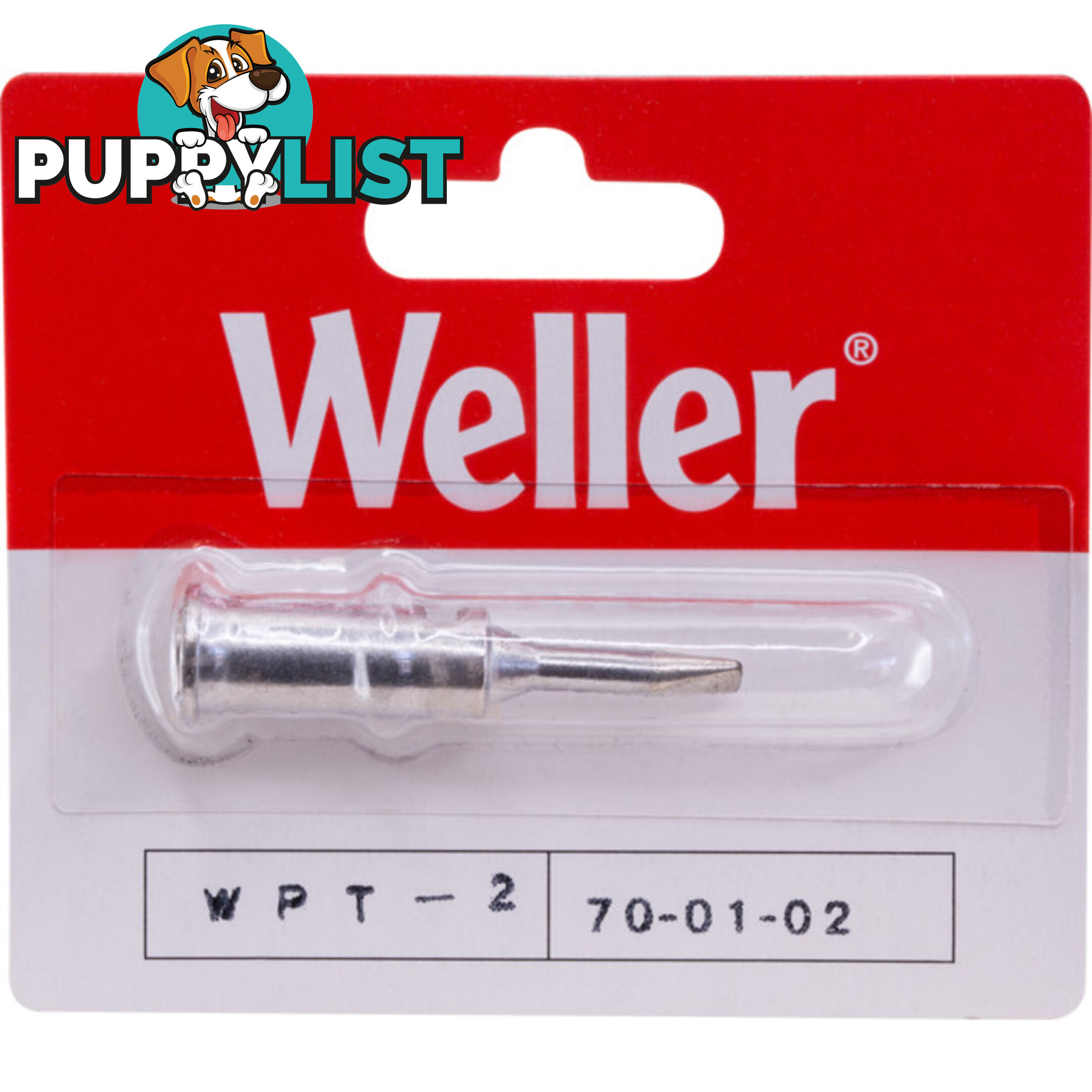 WPT2 2MM CHISEL TIP WELLER FOR WPA2 & WSTA3