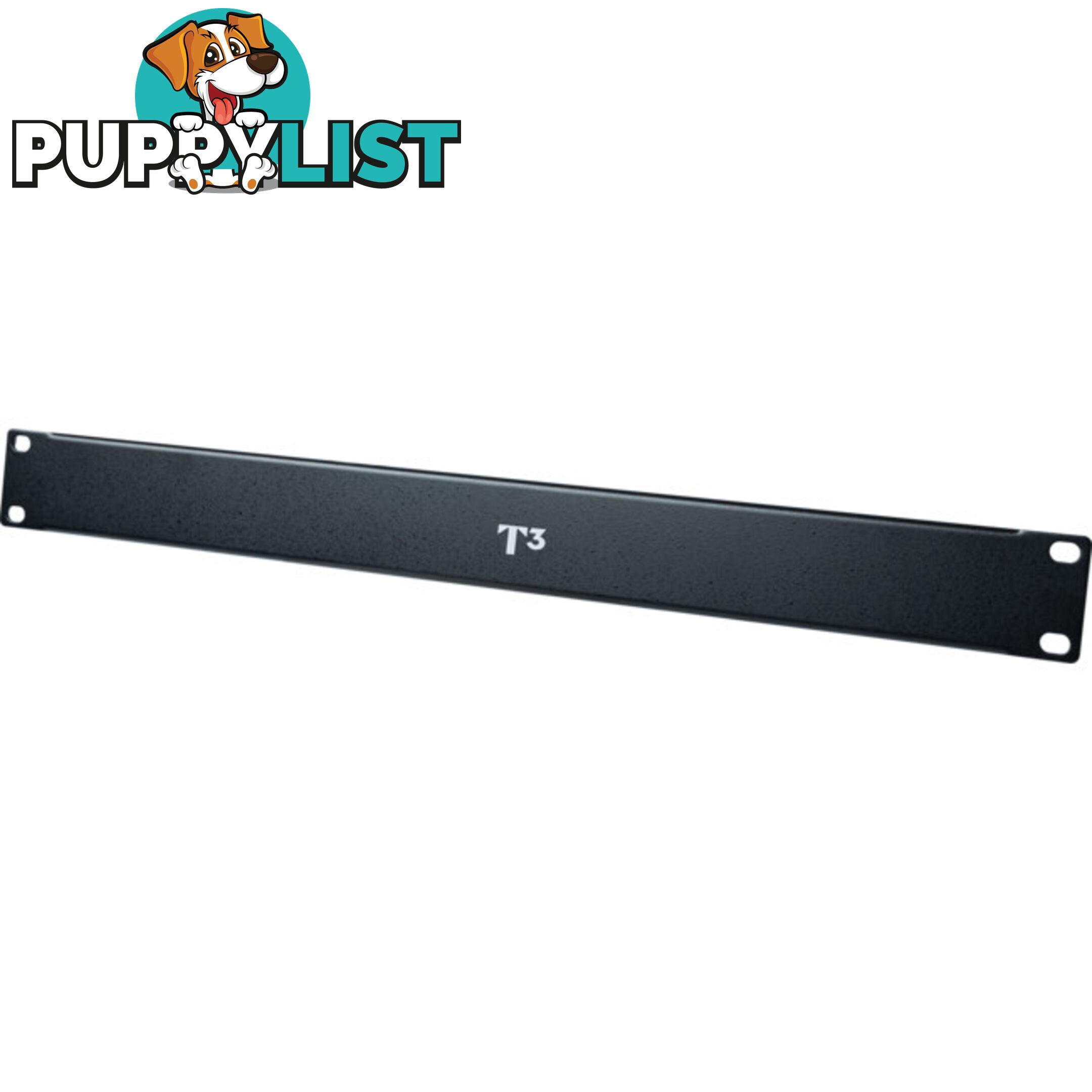 2763T3 19" 1RU BLANK RACK PATCH PANEL