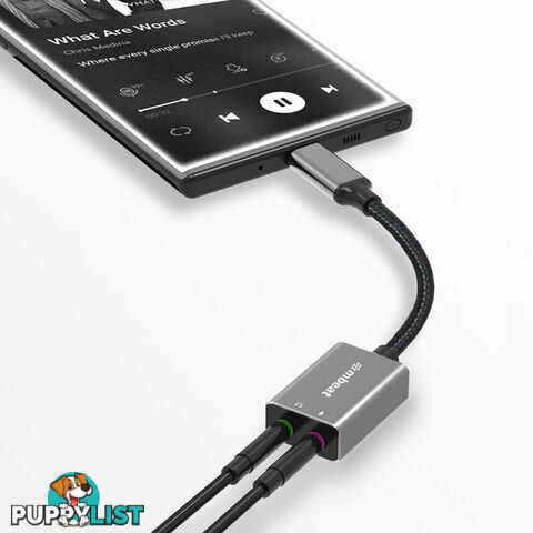 LC7978 USB-C TO AUDIO AND MIC ADAPTER TOUGHLINK