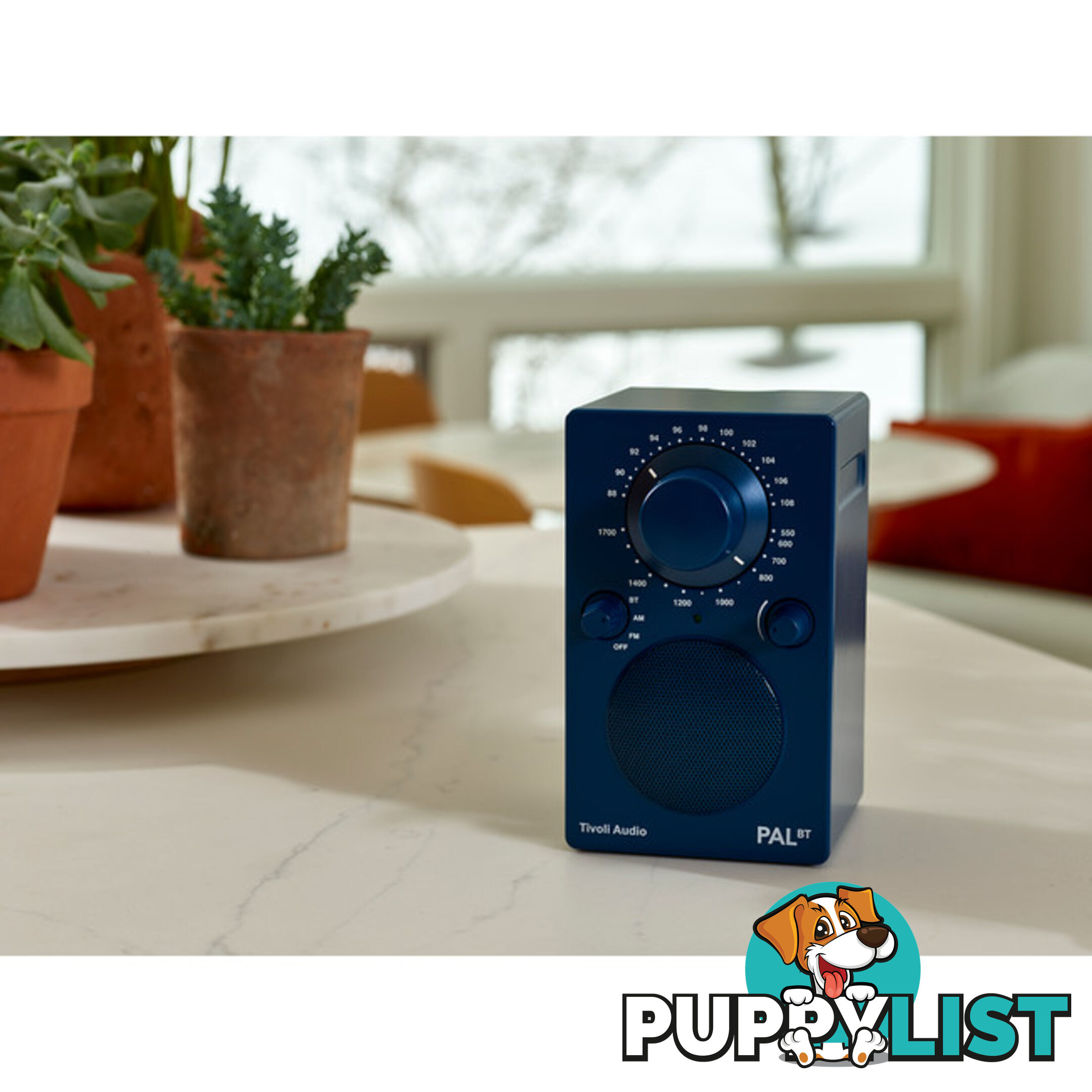 PALBT-BLU BLUETOOTH / FM / AM PORTABLE RADIO - BLUE