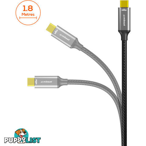 LC8024 1.8M 8K USB-C TO DISPLAYPORT TOUGHLINK