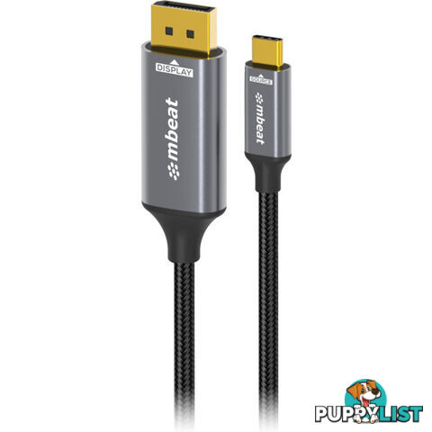 LC8024 1.8M 8K USB-C TO DISPLAYPORT TOUGHLINK