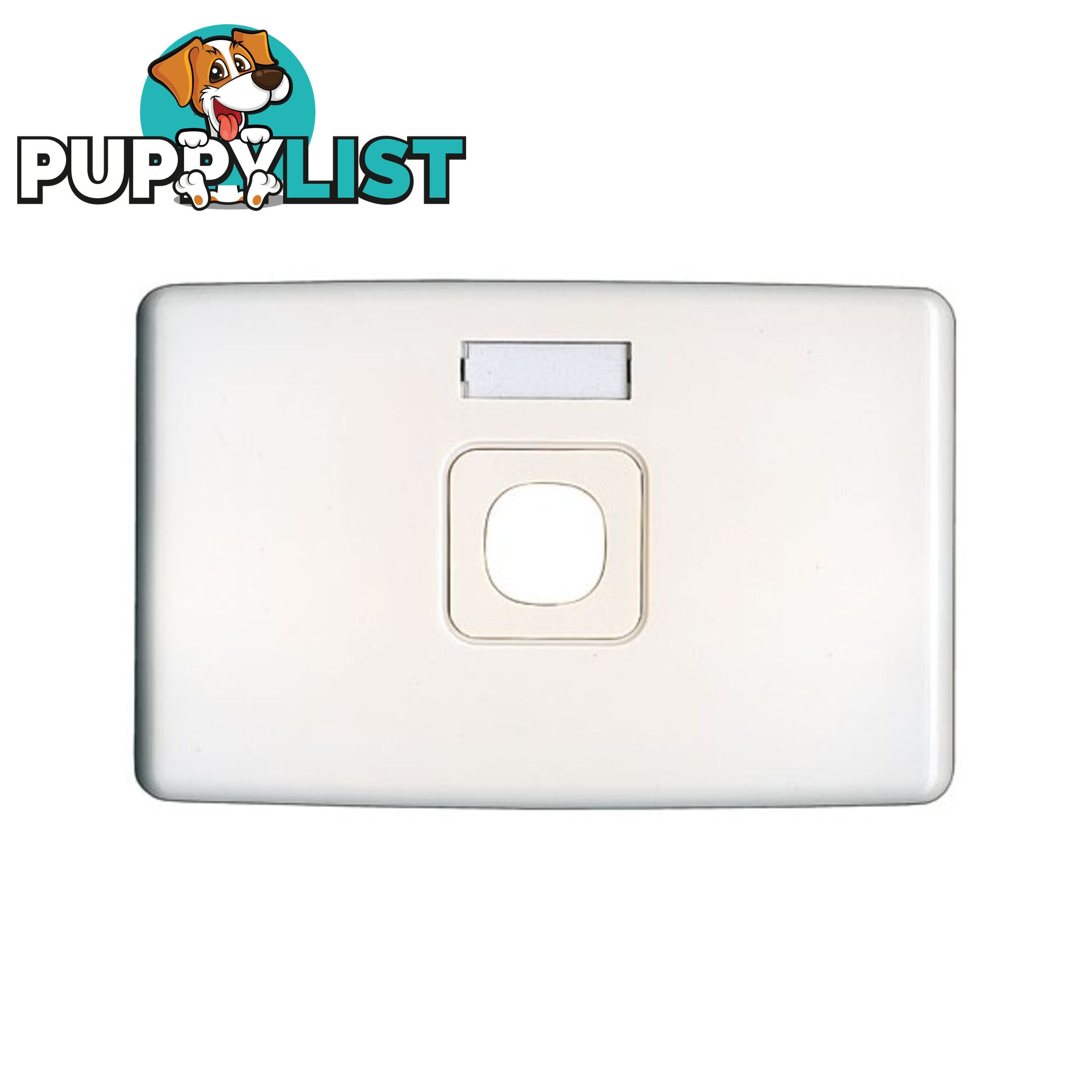 PK4551 1 GANG NAME WALL PLATE ID TAG STANDARD DESIGN