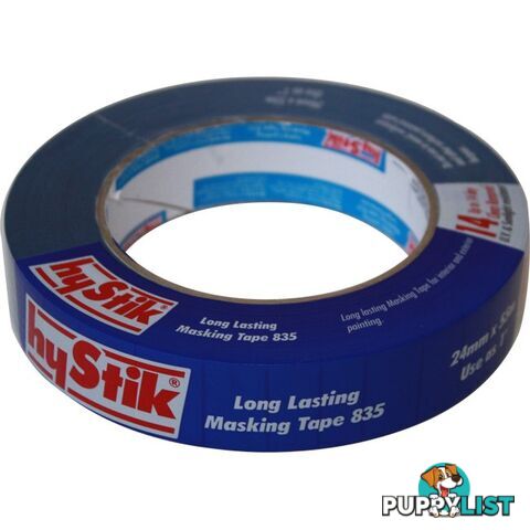 835MT24 14 DAY OUTDOOR MASKING TAPE 24MM X 55MT ROLL LONG LASTING