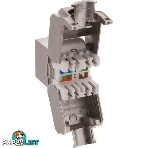 PK4547 SHIELDED CAT6A SOCKET KEYSTONE KEYSTONE MECH RJ45 CAT6