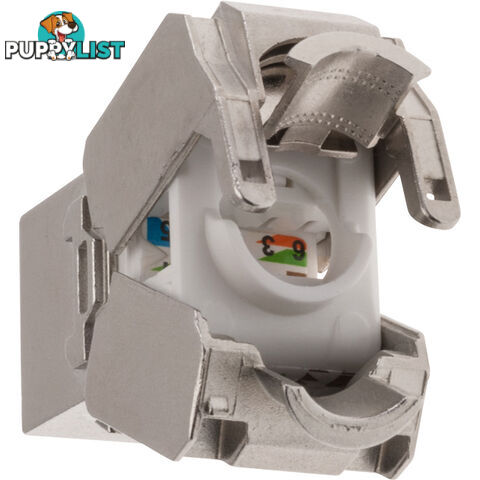 PK4547 SHIELDED CAT6A SOCKET KEYSTONE KEYSTONE MECH RJ45 CAT6