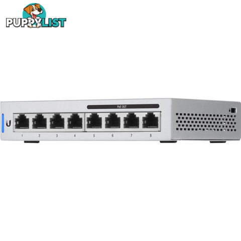 US-8-60W UNIFI 8 PORT 60W POE SWITCH 4 X POE PORTS