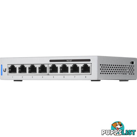 US-8-60W UNIFI 8 PORT 60W POE SWITCH 4 X POE PORTS