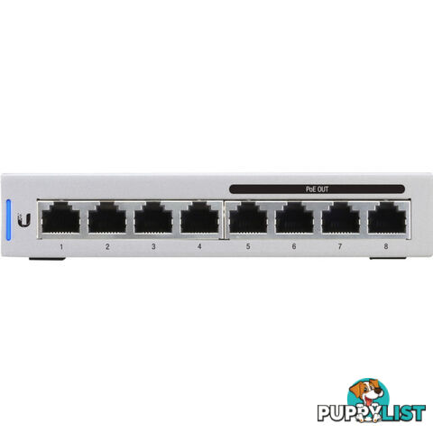 US-8-60W UNIFI 8 PORT 60W POE SWITCH 4 X POE PORTS