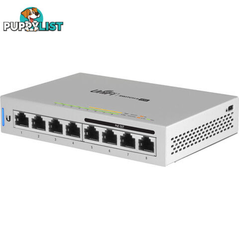 US-8-60W UNIFI 8 PORT 60W POE SWITCH 4 X POE PORTS