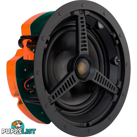 C180 8" 2-WAY IN-CEILING SPEAKER MMP11 BASS -C-CAM TWEETER